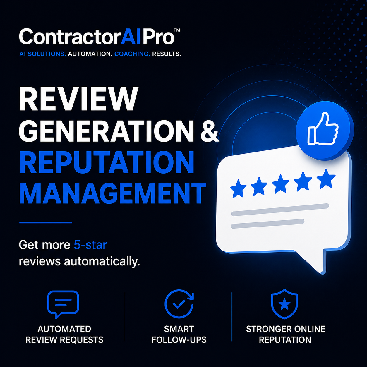 Review Generation & Reputation Management